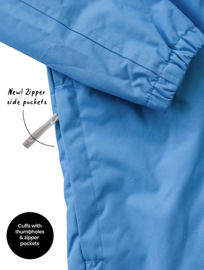 Therm - SplashMagic Rainshell | Tide Blue Raincoat Therm 