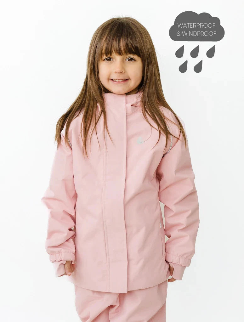 Therm - SplashMagic Storm Jacket | Dusky Pink Raincoat Therm 