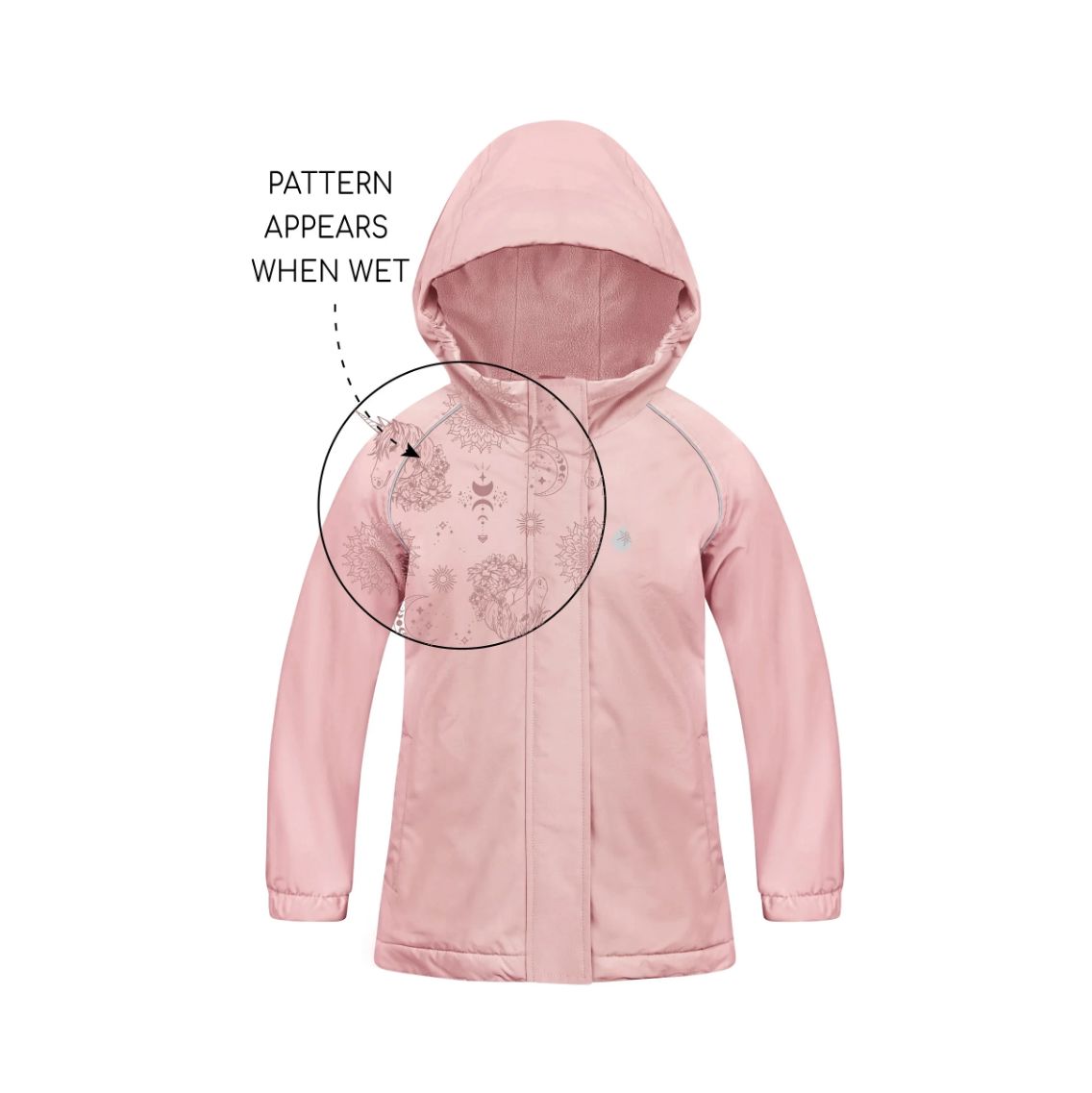 Therm - SplashMagic Storm Jacket | Dusky Pink Raincoat Therm 