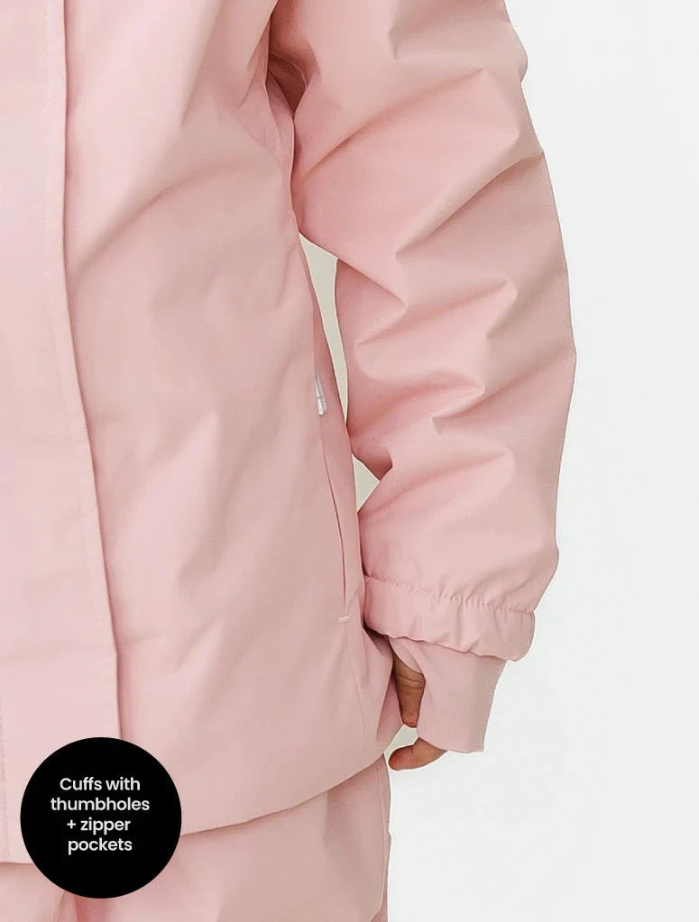 Therm - SplashMagic Storm Jacket | Dusky Pink Raincoat Therm 