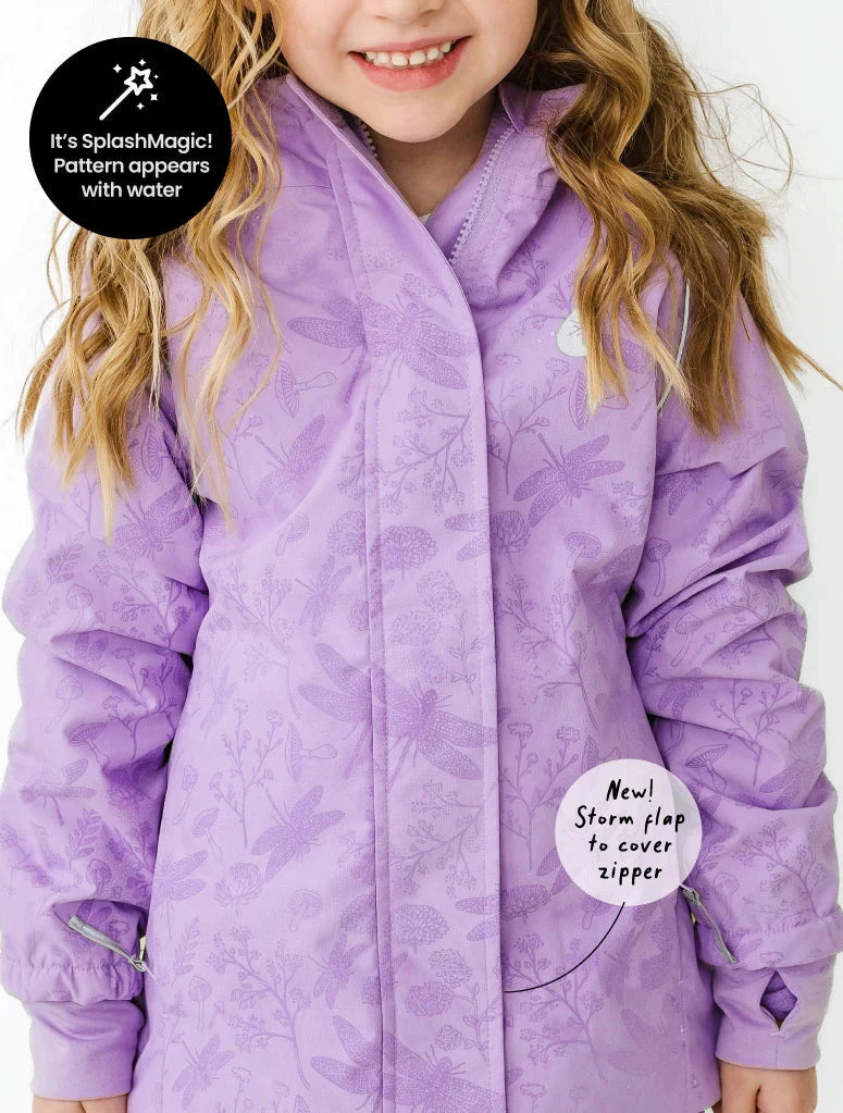 Therm - SplashMagic Storm Jacket | Periwinkle Raincoat Therm 