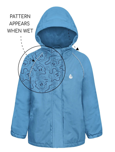 Therm - SplashMagic Storm Jacket | Tide Blue Raincoat Therm 