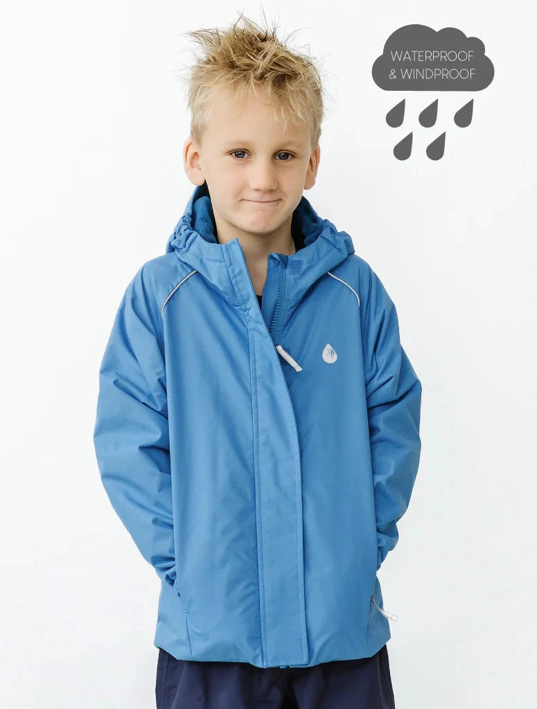 Therm - SplashMagic Storm Jacket | Tide Blue Raincoat Therm 