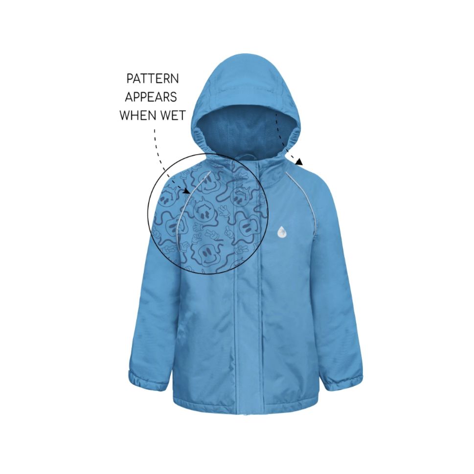 Therm - SplashMagic Storm Jacket | Tide Blue Raincoat Therm 