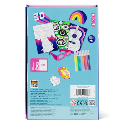 Tiger Tribe - 3D Colouring Set | Rainbow Dreams Activity & Craft Tiger Tribe 