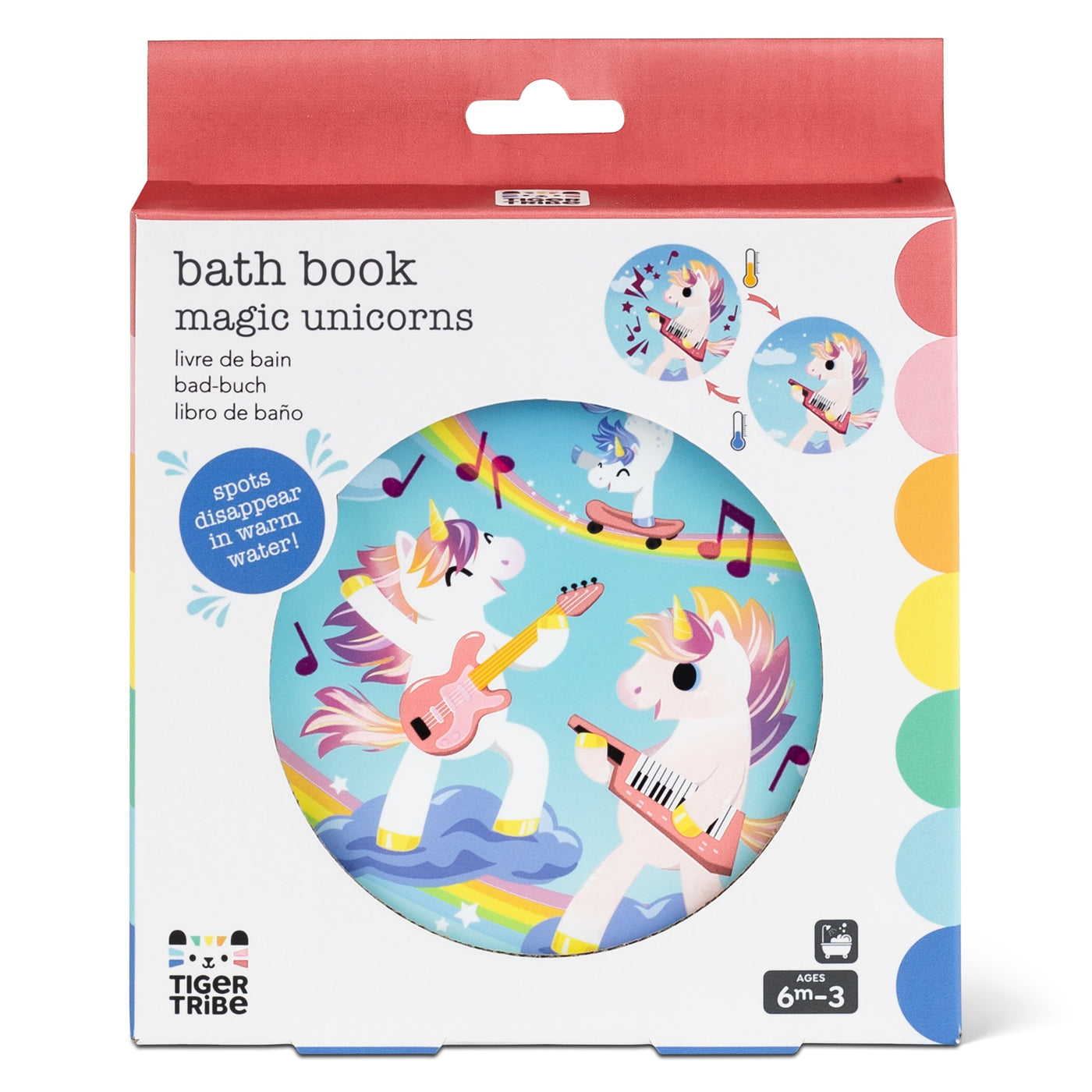 Tiger Tribe - Bath Book - Magic Unicorn Bath Toy Tiger Tribe 