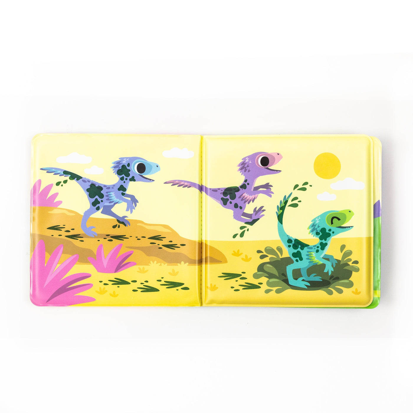 Tiger Tribe - Bath Book - Messy Dinosaurs Bath Toy Tiger Tribe 