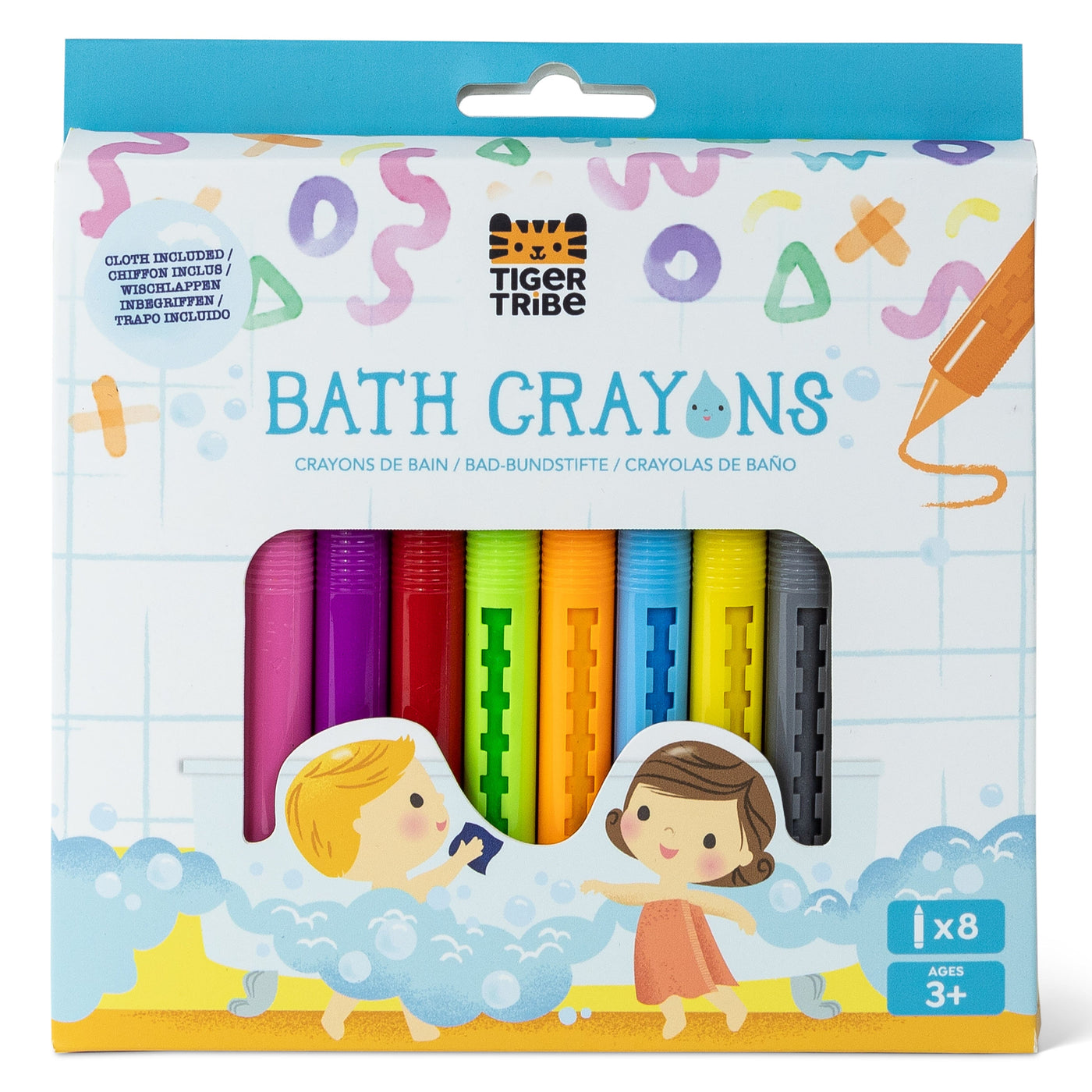 Tiger Tribe - Bath Crayons Bath Toy Tiger Tribe 