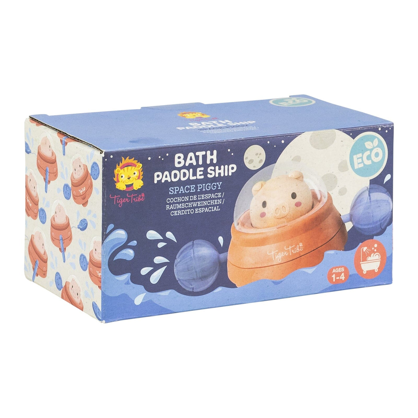 Tiger Tribe Bath Paddle Ship - Space Piggy Bath Toy Tiger Tribe 