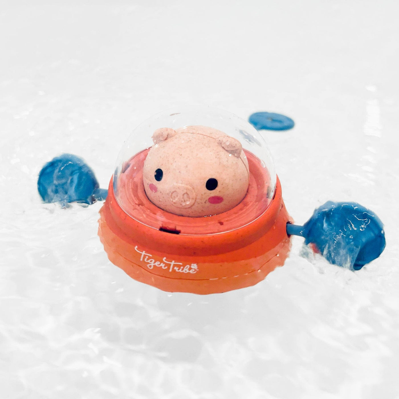 Tiger Tribe Bath Paddle Ship - Space Piggy Bath Toy Tiger Tribe 