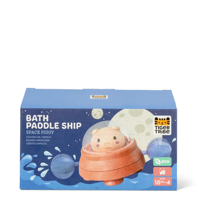 Tiger Tribe - Bath Paddle Ship | Space Piggy Bath Toy Tiger Tribe 