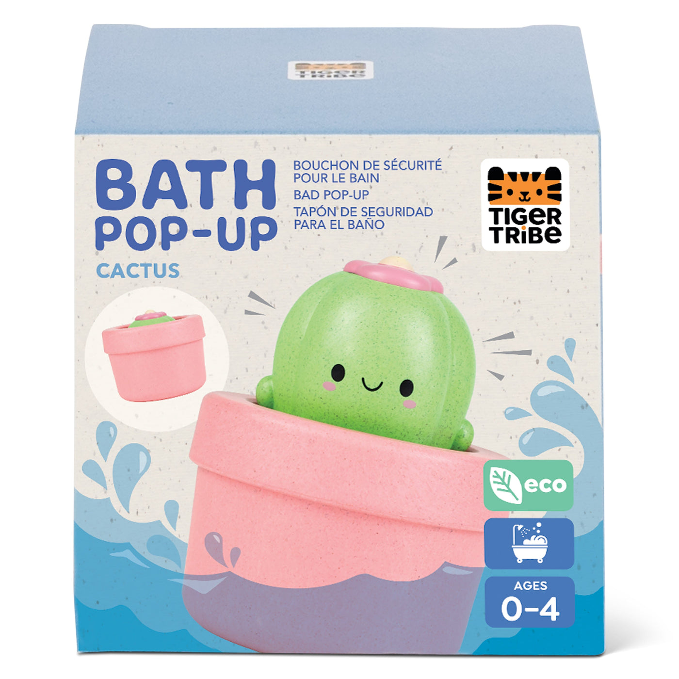 Tiger Tribe - Bath Pop-Up | Cactus Bath Toy Tiger Tribe 