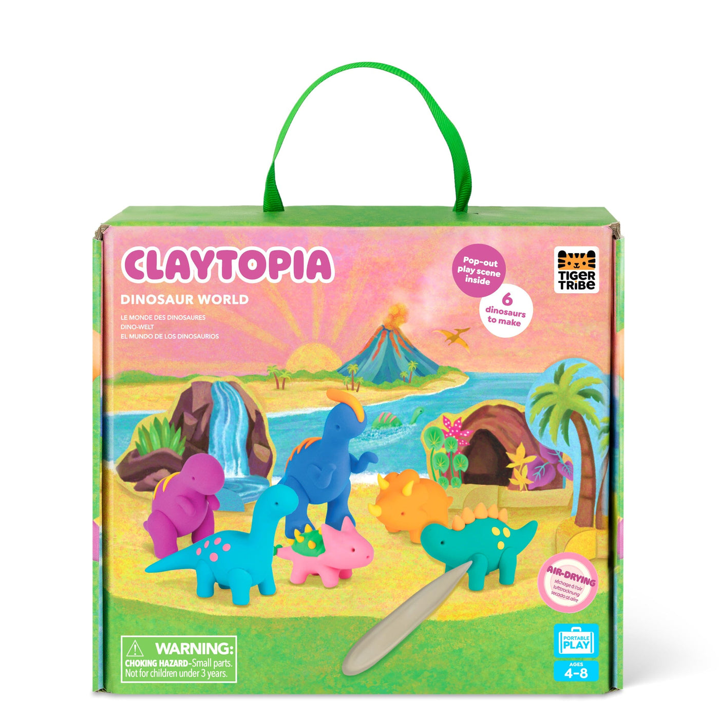 Tiger Tribe - Claytopia | Dinosaur World Activity & Craft Tiger Tribe 