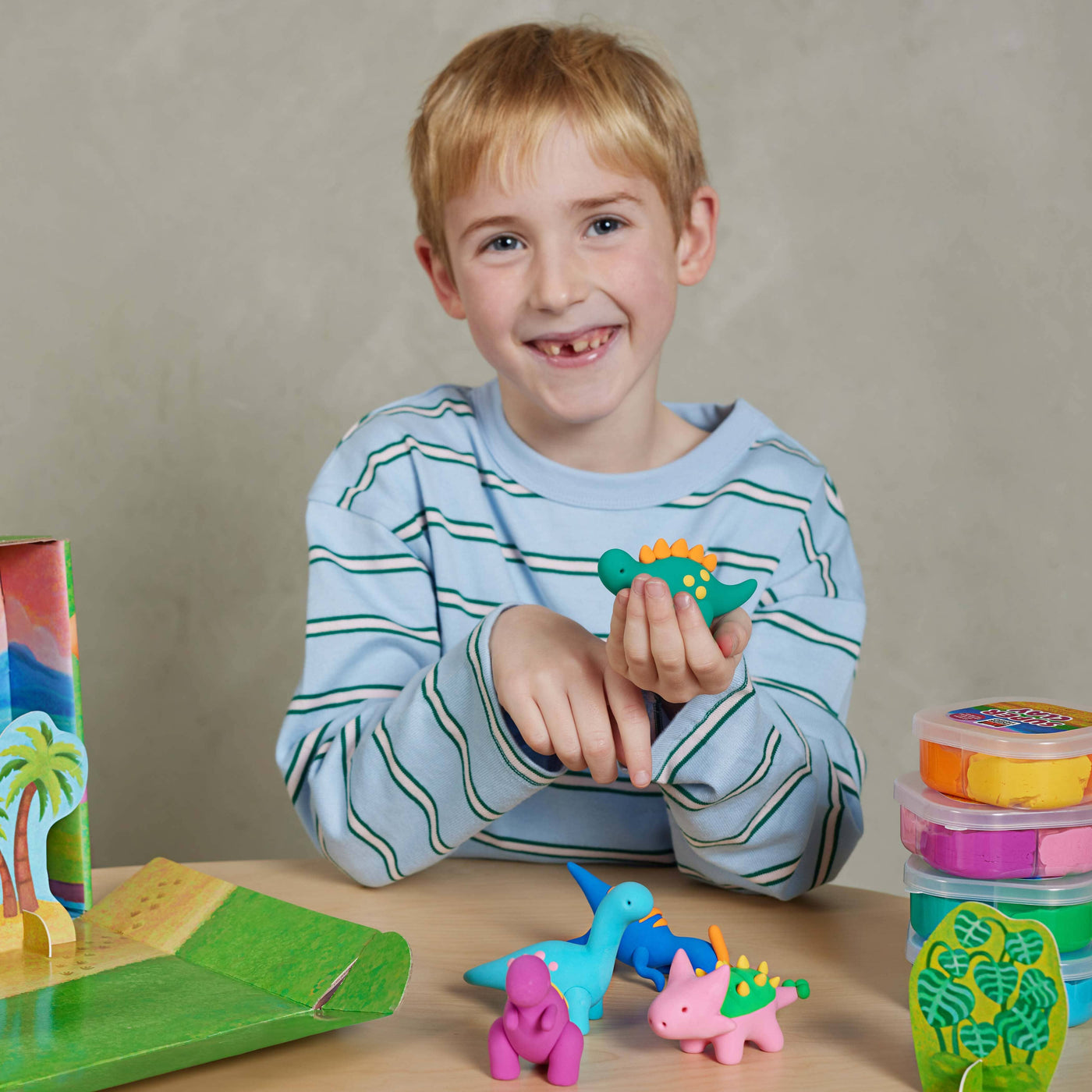 Tiger Tribe - Claytopia | Dinosaur World Activity & Craft Tiger Tribe 