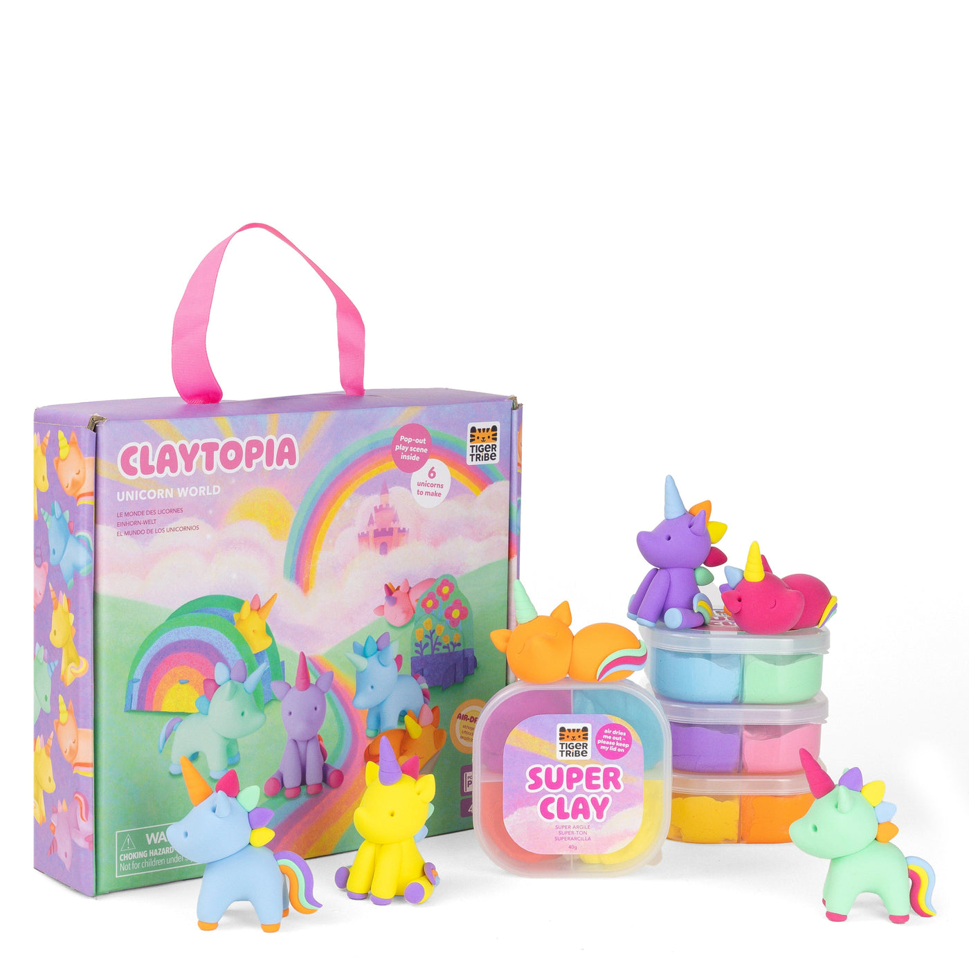 Tiger Tribe - Claytopia | Unicorn World Activity & Craft Tiger Tribe 