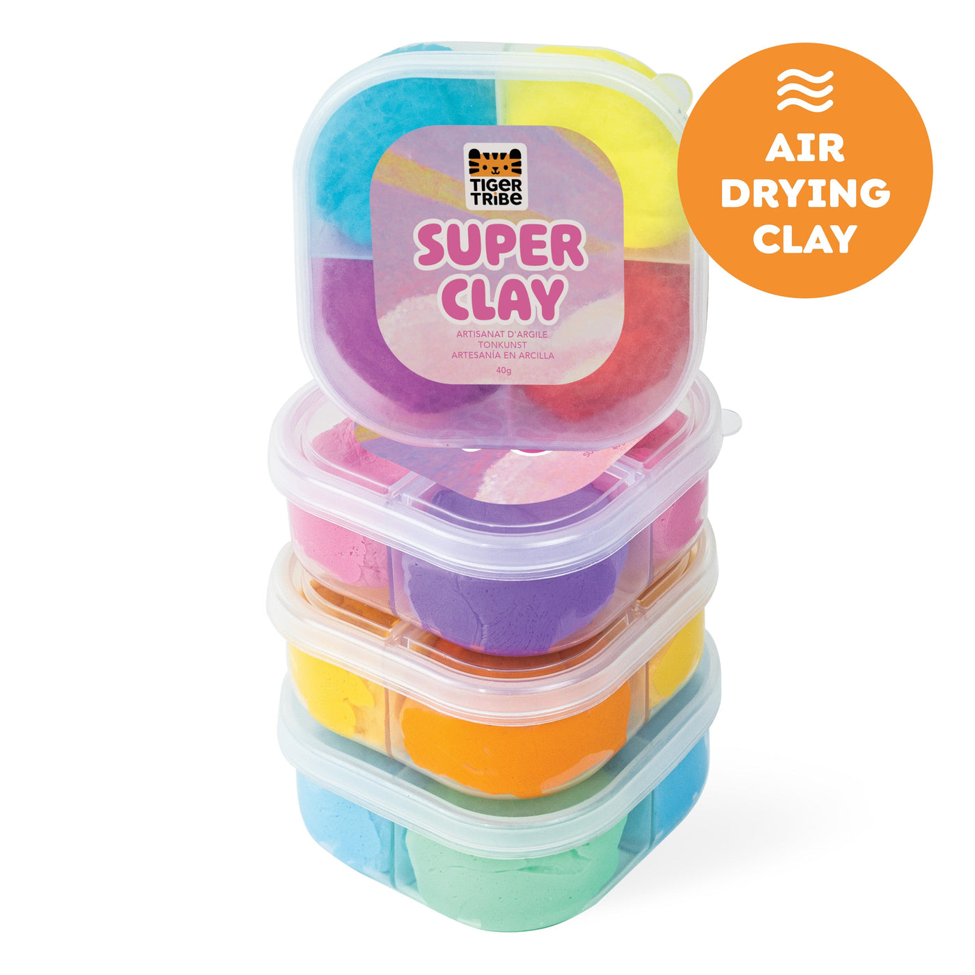 Tiger Tribe - Claytopia | Unicorn World Activity & Craft Tiger Tribe 