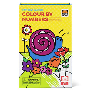 Tiger Tribe -  Colour by Numbers | Rainbow Garden