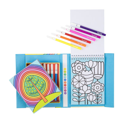 Tiger Tribe - Colour by Numbers | Rainbow Garden Activity & Craft Tiger Tribe 