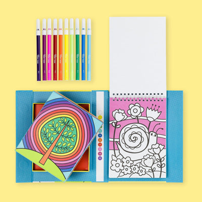 Tiger Tribe - Colour by Numbers | Rainbow Garden Activity & Craft Tiger Tribe 