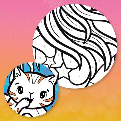 Tiger Tribe - Colour by Numbers | Unicorn Dreaming Activity & Craft Tiger Tribe 