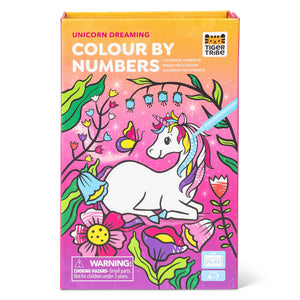 Tiger Tribe - Colour by Numbers | Unicorn Dreaming