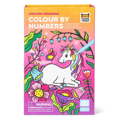 Tiger Tribe - Colour by Numbers | Unicorn Dreaming Activity & Craft Tiger Tribe 