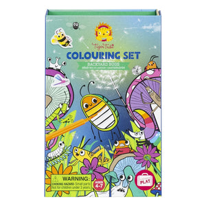 Tiger Tribe - Colouring Set | Backyard Bugs