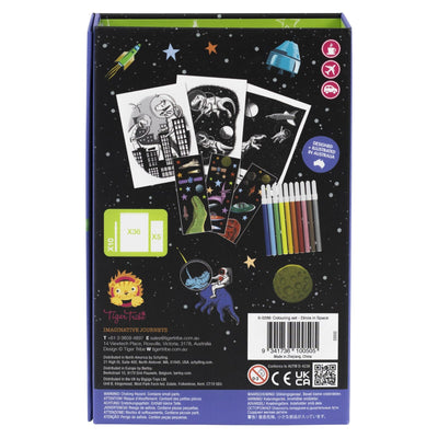Tiger Tribe - Colouring Set | Dinos In Space Activity & Craft Tiger Tribe 