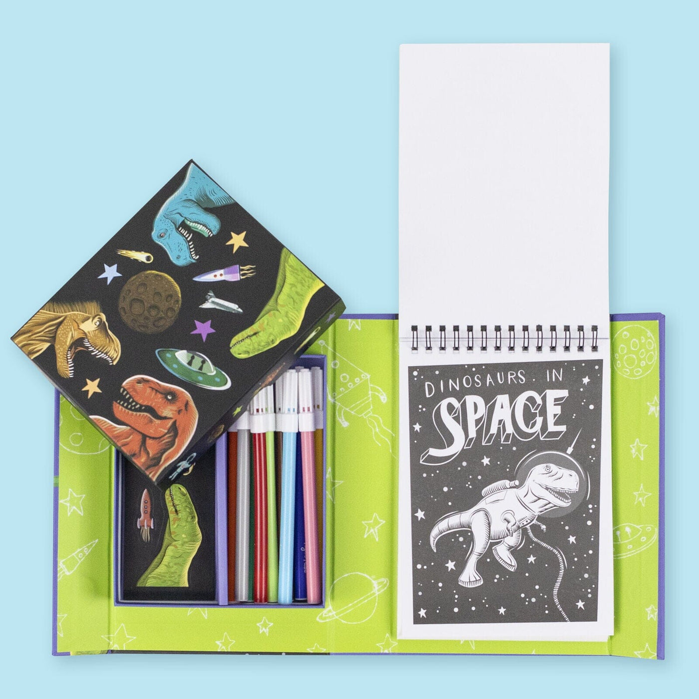 Tiger Tribe - Colouring Set | Dinos In Space Activity & Craft Tiger Tribe 