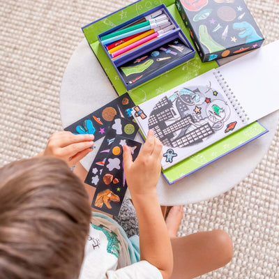 Tiger Tribe - Colouring Set | Dinos In Space Activity & Craft Tiger Tribe 