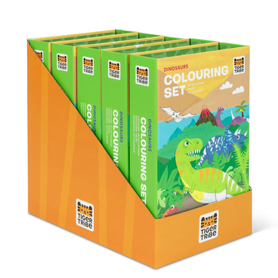 Tiger Tribe - Colouring Set | Dinosaurs Activity & Craft Tiger Tribe 