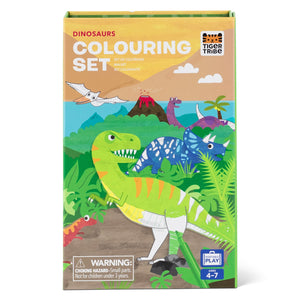 Tiger Tribe - Colouring Set | Dinosaurs