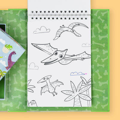 Tiger Tribe - Colouring Set | Dinosaurs Activity & Craft Tiger Tribe 