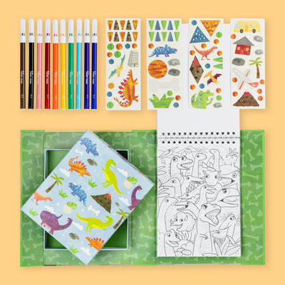 Tiger Tribe - Colouring Set | Dinosaurs Activity & Craft Tiger Tribe 