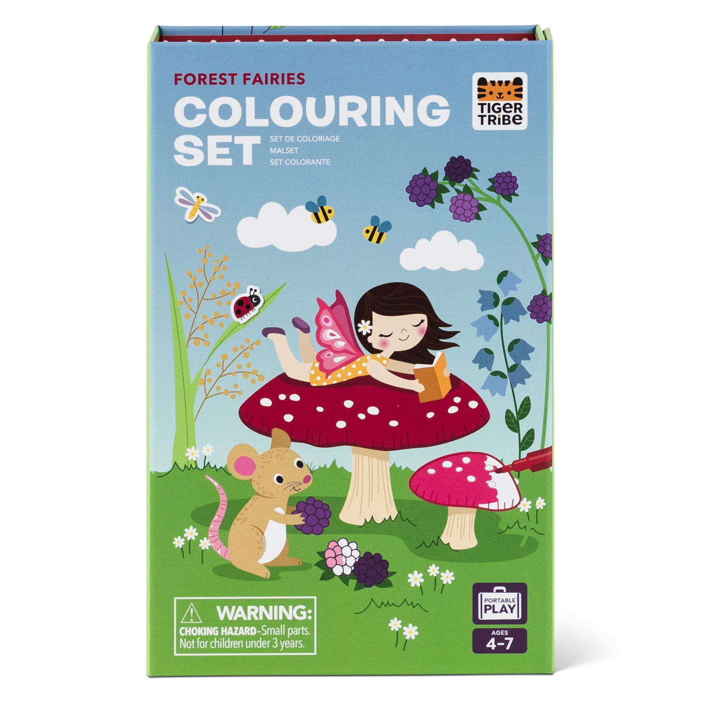 Tiger Tribe - Colouring Set | Forest Fairies Activity & Craft Tiger Tribe 