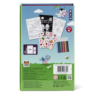 Tiger Tribe - Colouring Set | Forest Fairies Activity & Craft Tiger Tribe 