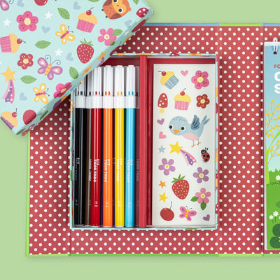 Tiger Tribe - Colouring Set | Forest Fairies Activity & Craft Tiger Tribe 