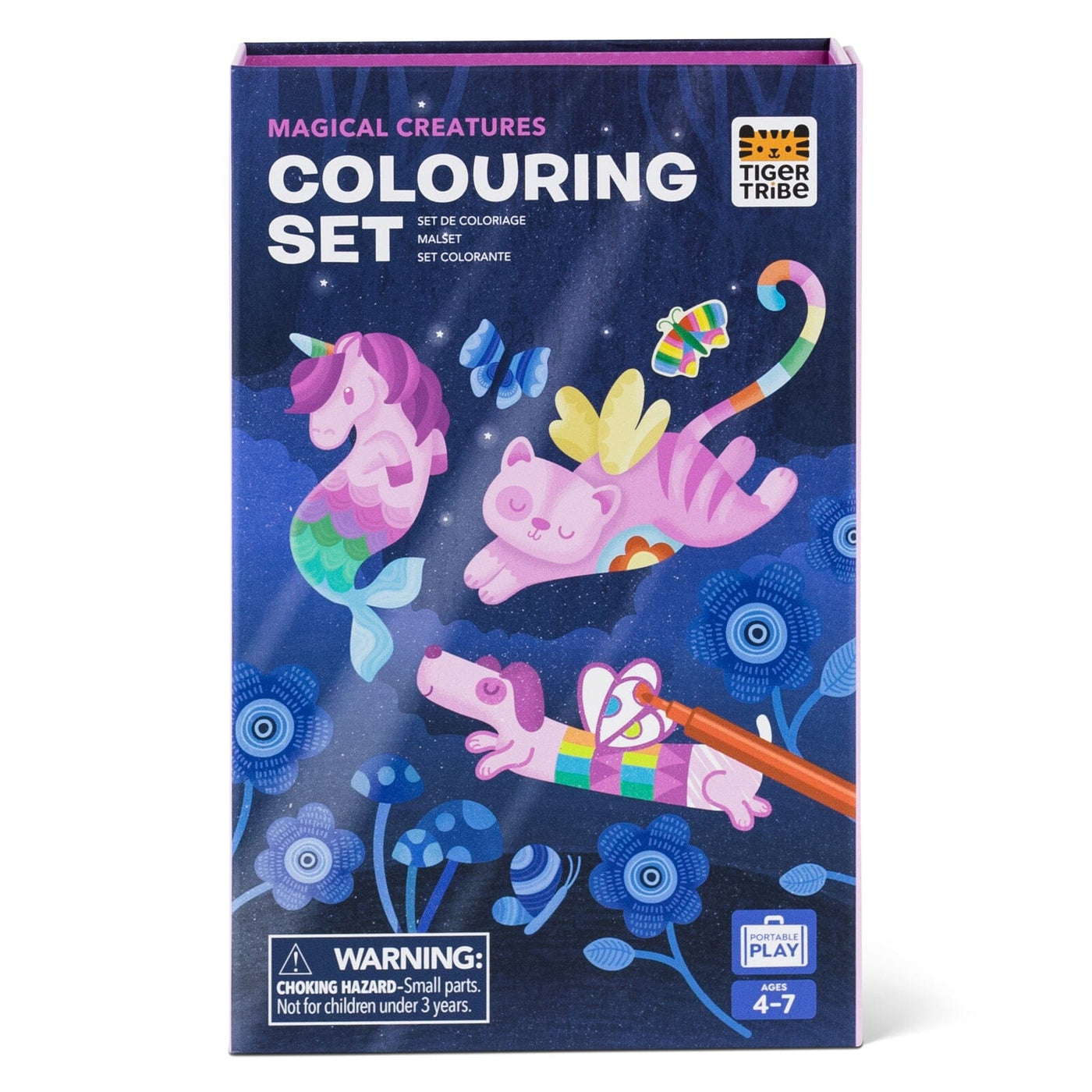 Tiger Tribe - Colouring Set | Magical Creatures Activity & Craft Tiger Tribe 