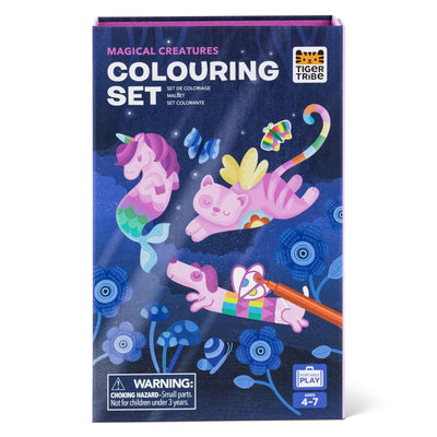 Tiger Tribe - Colouring Set | Magical Creatures Activity & Craft Tiger Tribe 