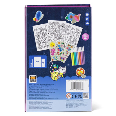 Tiger Tribe - Colouring Set | Magical Creatures Activity & Craft Tiger Tribe 