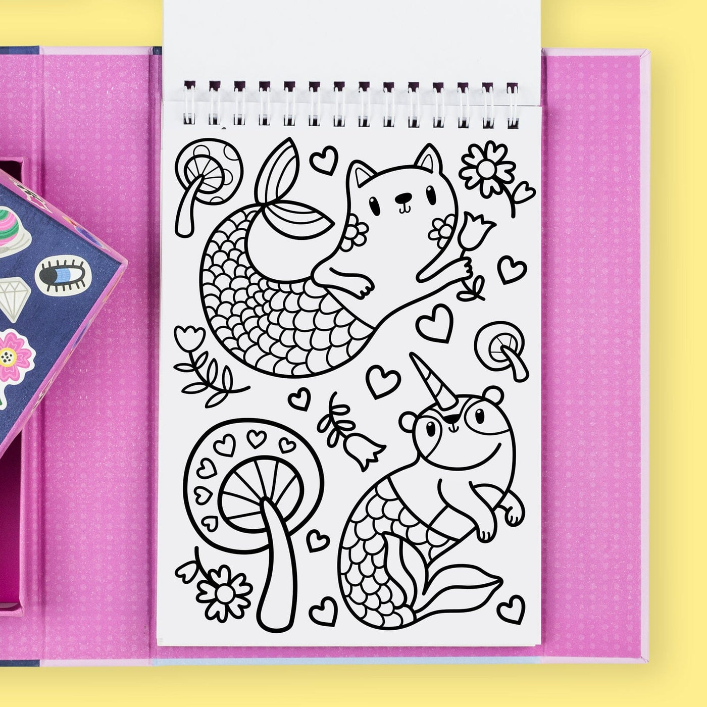 Tiger Tribe - Colouring Set | Magical Creatures Activity & Craft Tiger Tribe 