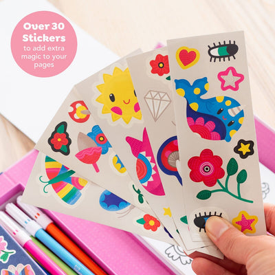 Tiger Tribe - Colouring Set | Magical Creatures Activity & Craft Tiger Tribe 