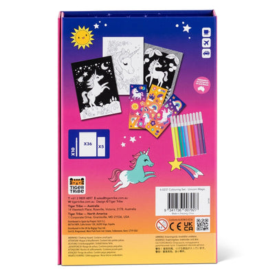 Tiger Tribe - Colouring Set | Unicorn Magic Activity & Craft Tiger Tribe 
