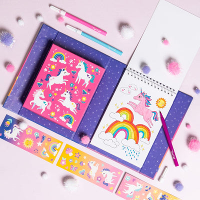 Tiger Tribe - Colouring Set - Unicorn Magic Activity & Craft Tiger Tribe 