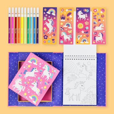 Tiger Tribe - Colouring Set | Unicorn Magic Activity & Craft Tiger Tribe 