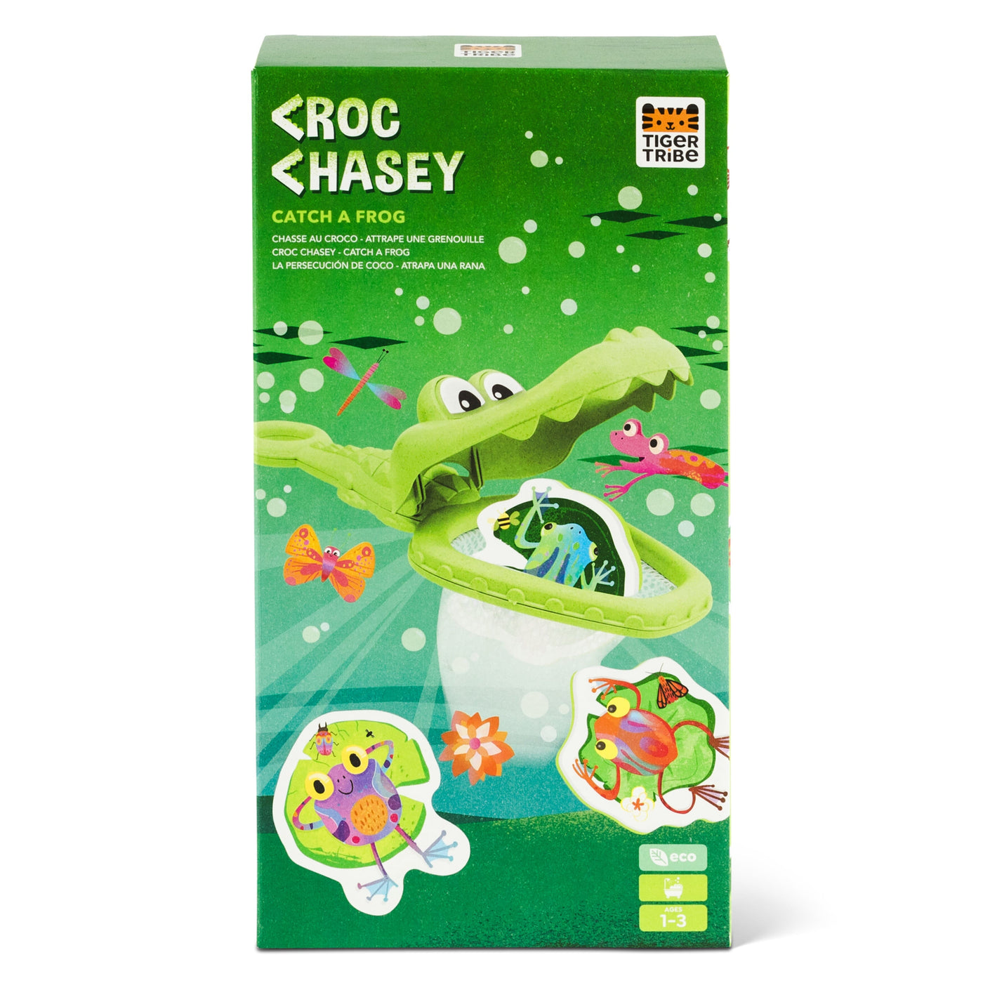 Tiger Tribe - Croc Chasey | Catch A Frog Bath Toy Tiger Tribe 