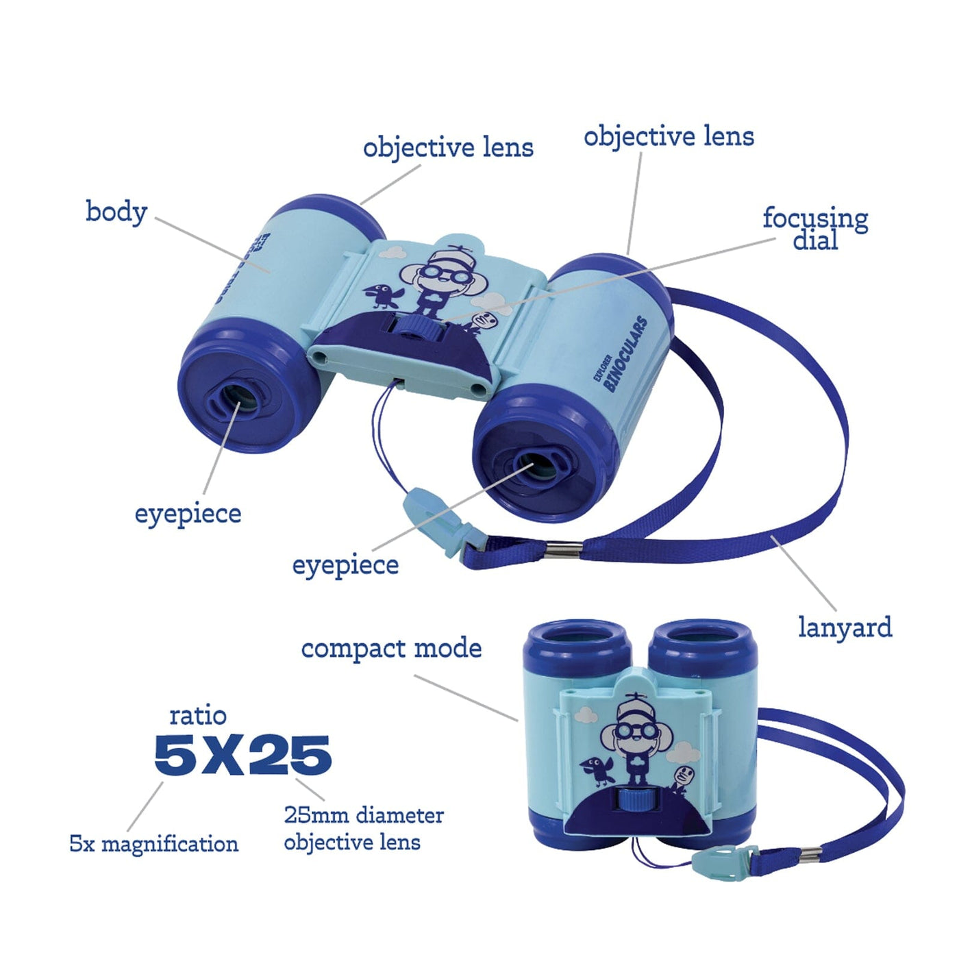 Tiger Tribe - Explorer Binoculars Activity & Craft Tiger Tribe 