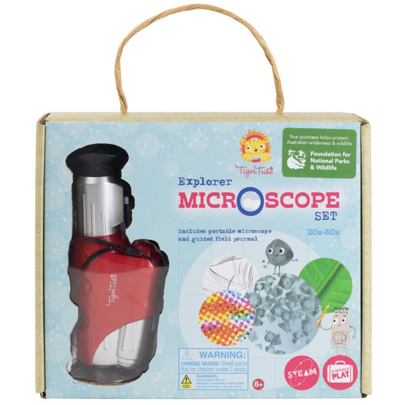 Tiger Tribe Explorer Microscope Set Activity & Craft Tiger Tribe 