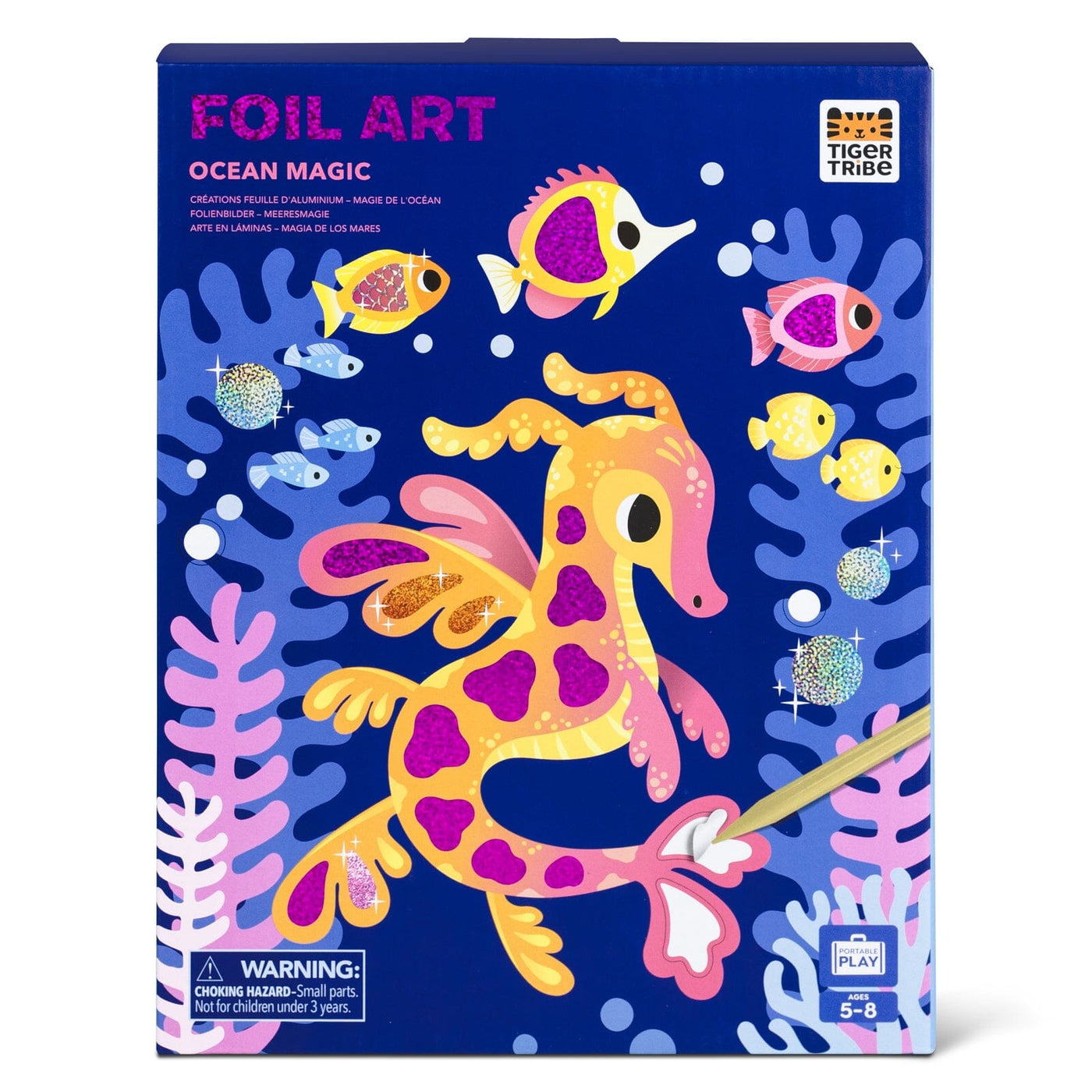 Tiger Tribe - Foil Art | Ocean Magic Activity & Craft Tiger Tribe 