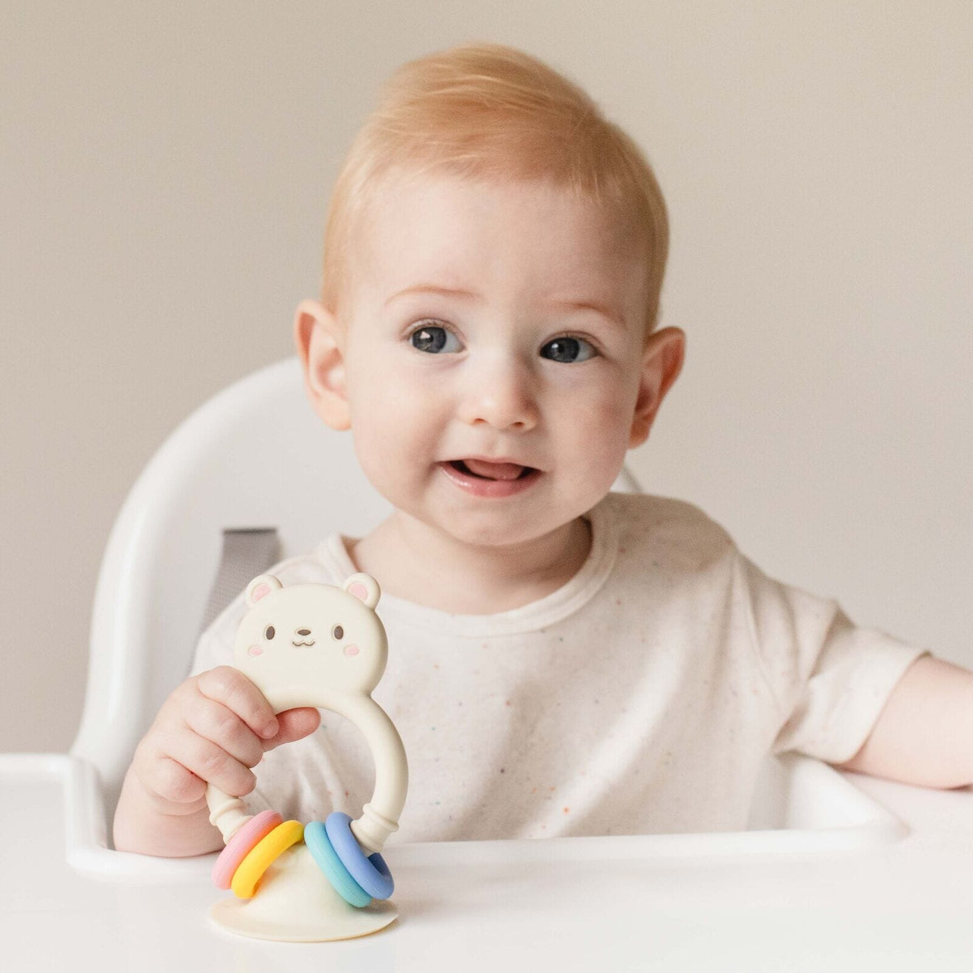 Tiger Tribe - High Chair Buddy | Silicone Bear Teether Tiger Tribe 